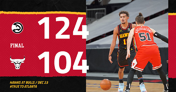 <a href=/lanqiubs/hawks/ target=_blank class=infotextkey>老鹰</a>124-104大胜<a href=/lanqiubs/bulls/ target=_blank class=infotextkey>公牛</a>