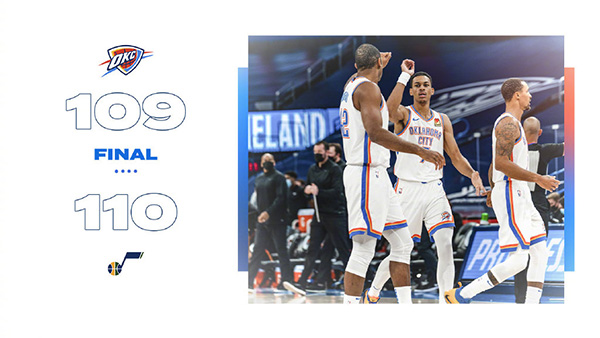 <a href=/lanqiubs/jazz/ target=_blank class=infotextkey>爵士</a>110-109险胜<a href=/lanqiubs/thunder/ target=_blank class=infotextkey>雷霆</a>