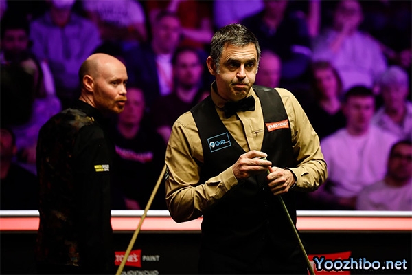 【巡回赛】误判险些抢戏!奥沙利文连胜3局,10-7加里·威尔逊,有望复制单赛季六冠佳绩!