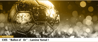 CIES数据版金球:亚马尔压<a href=/mingxingqiuyuan/zuqiubs/125.html target=_blank class=infotextkey>姆巴佩</a>居首,登贝莱仅列第七