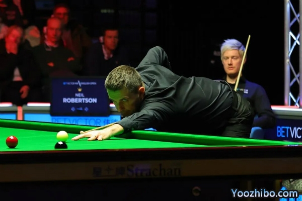 塞尔比终结对罗伯逊7连败 布雷切尔6-2大胜艾伦!