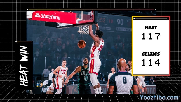 <a href=/lanqiubs/heat/ target=_blank class=infotextkey>热火</a>加时胜绿军大比分1-0领先!