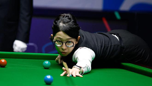 王雨晨火力全开4-0横扫鲁兹,强势晋级苏格兰公开赛资格赛决胜轮