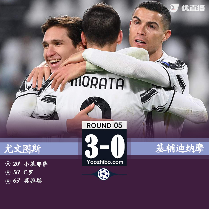 <a href=/zuqiubs/juventus/ target=_blank class=infotextkey>尤文图斯</a>3-0基辅迪纳摩