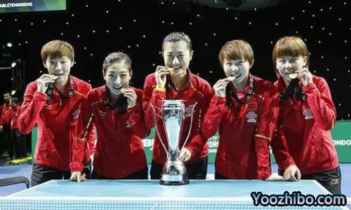 女子<a href=/tiyubs/pingpang/ target=_blank class=infotextkey>乒乓球</a>队员