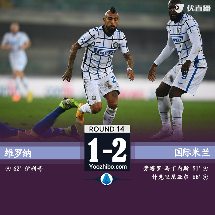 <a href=/zuqiubs/intermilan/ target=_blank class=infotextkey>国际米兰</a>2-1维罗纳