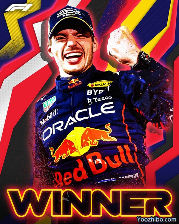 维斯塔潘惊险夺冠,汉密尔顿亚军,周冠宇第13