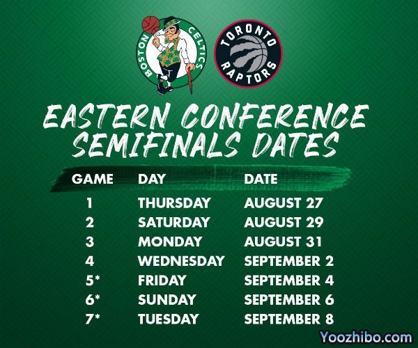 <a href=/lanqiubs/celtics/ target=_blank class=infotextkey>凯尔特人</a>vs<a href=/lanqiubs/raptors/ target=_blank class=infotextkey>猛龙</a>次轮对阵表出炉