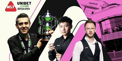 21:00斯诺克英国公开赛首轮焦点战:宾汉姆vs赵心童 赛前前瞻