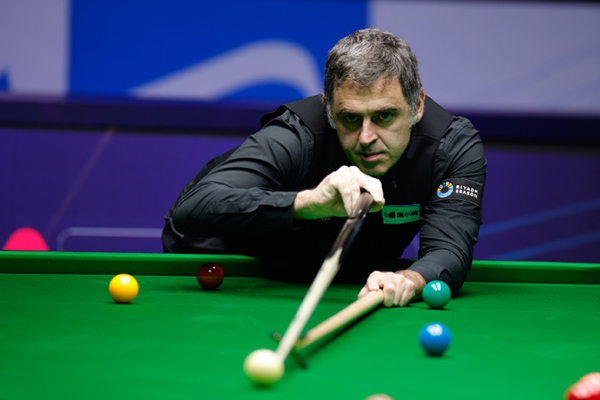 奥沙利文5-2轻取杰克·琼斯,强势挺进2025斯诺克西安大奖赛八强